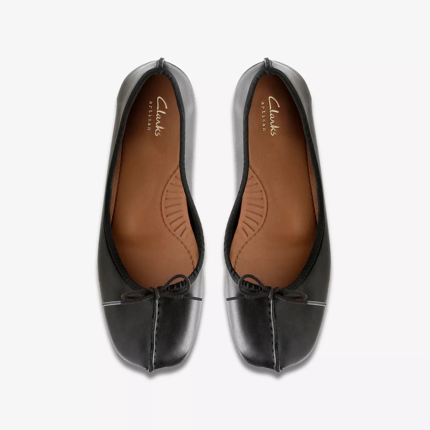 Clarks Freckle Ice Donna Ballerina In Pelle