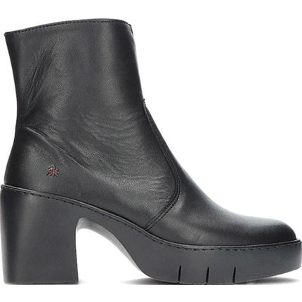 Sofia The Art Company stivaletto donna profilo laterale chiusura cerniera riciclata