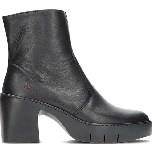 Sofia The Art Company stivaletto donna profilo laterale chiusura cerniera riciclata