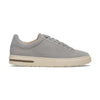 Sneaker Birkenstock Bend Low donna in pelle naturale grigia vista laterale