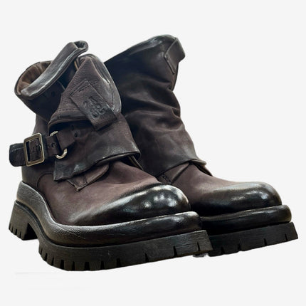 A.S.98 Darryl Femme Bottines En Cuir Naturel Vintage