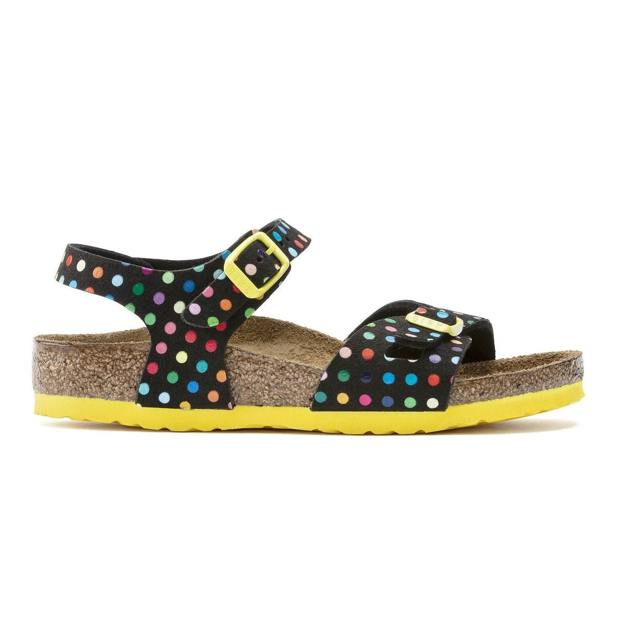 Sottopiede in pelle scamosciata traspirante Birkenstock Rio Kids bambina