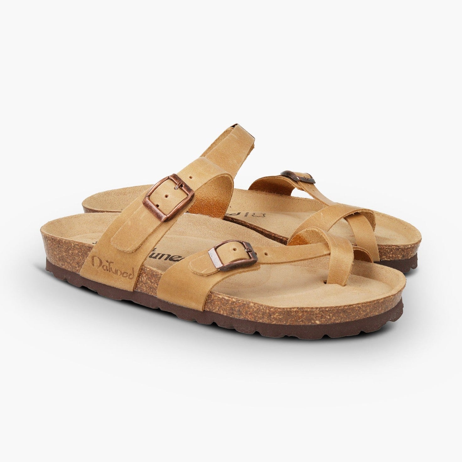 CH07 Sandalo infradito con cinturino regolabile UNISEX NATUNED plantare in lattice anatomico confort