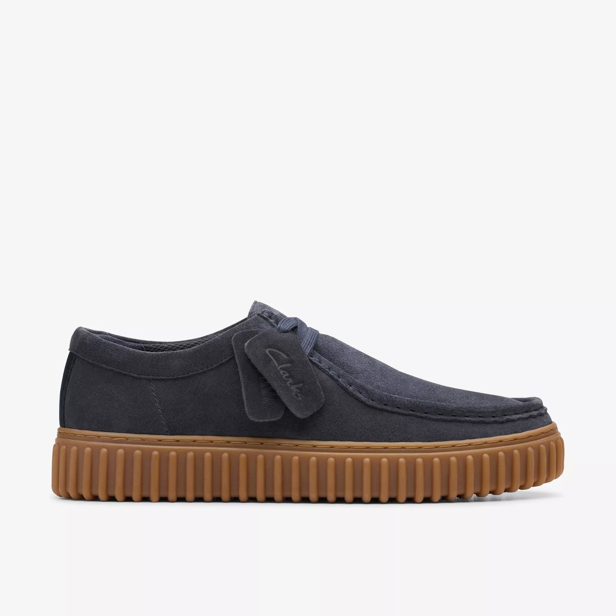 Clarks Torhill Lo Uomo Sneakers In Suede Premium Casual