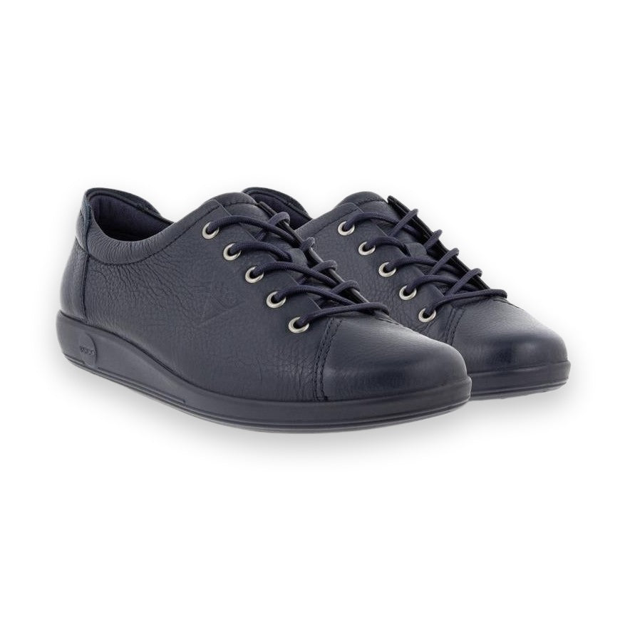ECCO Soft 2.0 206503-11038 Donna Scarpa da passeggio in pelle premium con sottopiede removibile ECFS™
