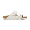 Sandalo Birkenstock Arizona donna in pelle scamosciata morbida vista laterale