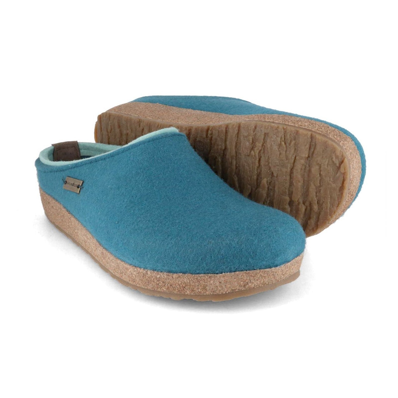 Haflinger Kris Unisex Sabot In Feltro Di Lana
