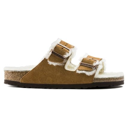 ARIZONA (SHEARLING) - Sandalo a due fasce da uomo e da donna BIRKENSTOCK