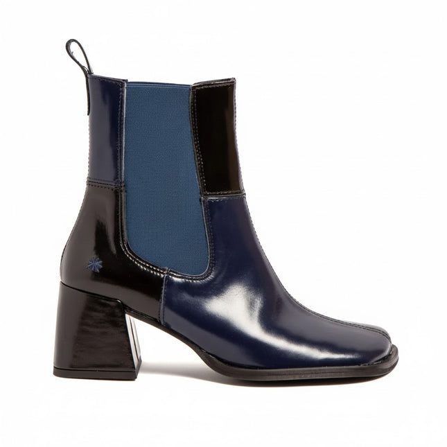 Stivaletto donna Verona ART in pelle naturale con elastici laterali