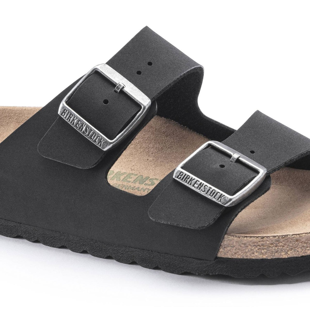 Plantare anatomico originale Birkenstock in sughero e lattice sandalo Arizona Vegan unisex