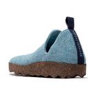 Asportuguesas City scarpa slip-on unisex in feltro di lana — dettaglio materiale tomaia ravvicinato