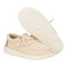 HeyDude Wally Youth Stretch Sox bambino mostrata in una vista prospettica casual.