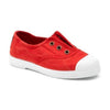 Natural World Grape slip-on bambino in cotone organico — vista posteriore