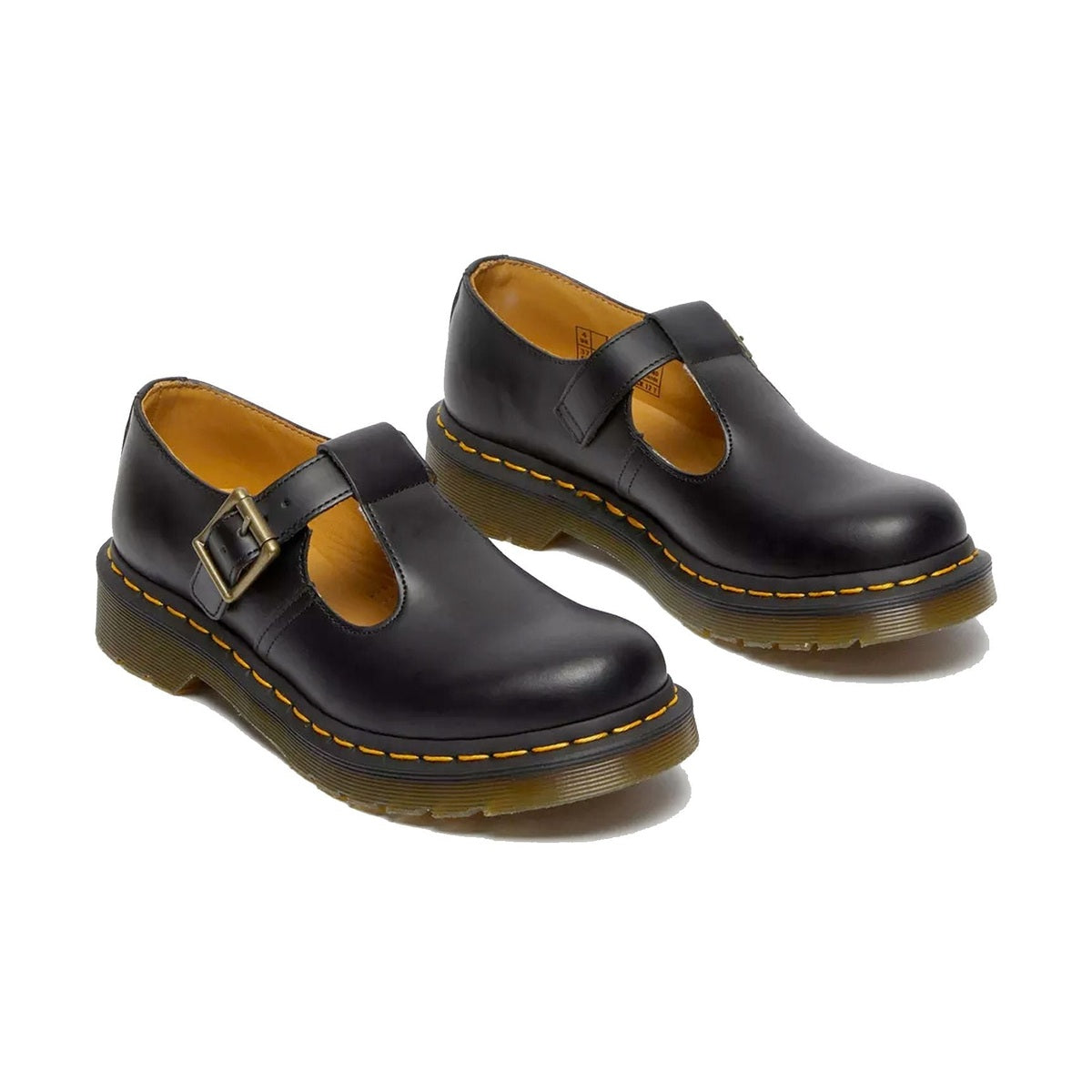 Dr. Martens Mary Jane Polley Donna Scarpe In Pelle