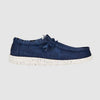 HeyDude Wally Canvas mocassino uomo in tela — vista laterale