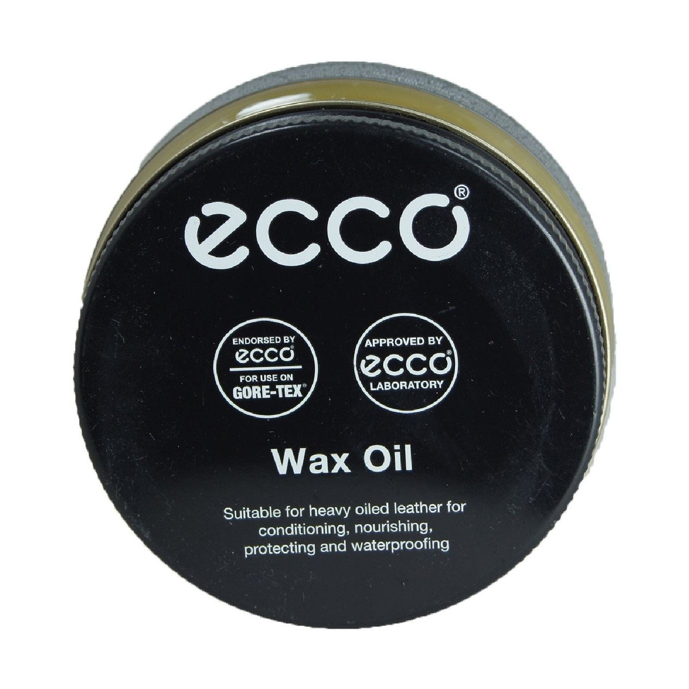 Confezione di ECCO Wax Oil per la cura delle scarpe in pelle.