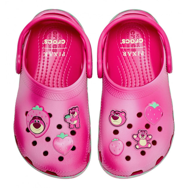 Colorful Crocs Lotso Classic clog for children – breathable design with adjustable heel strap and playful style
