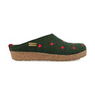 Haflinger Cuoricini Donna Sabot In Feltro Lana Cotta