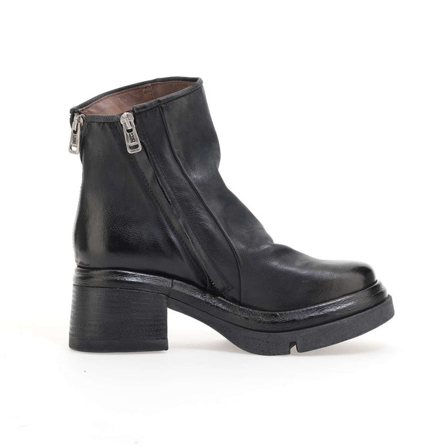 A.S.98 Easy Femme Bottines En Cuir Souple Artisanal