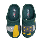 Haflinger Theo Unisex Sabot In Lana Cotta