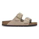 Pelle scamosciata flessibile che si adatta al piede Birkenstock Arizona donna
