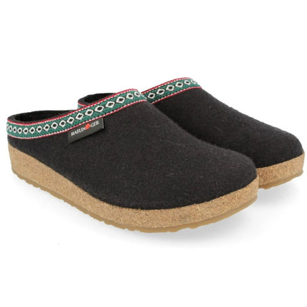 Haflinger Franzl clog outsole in thermorubber anti-slip