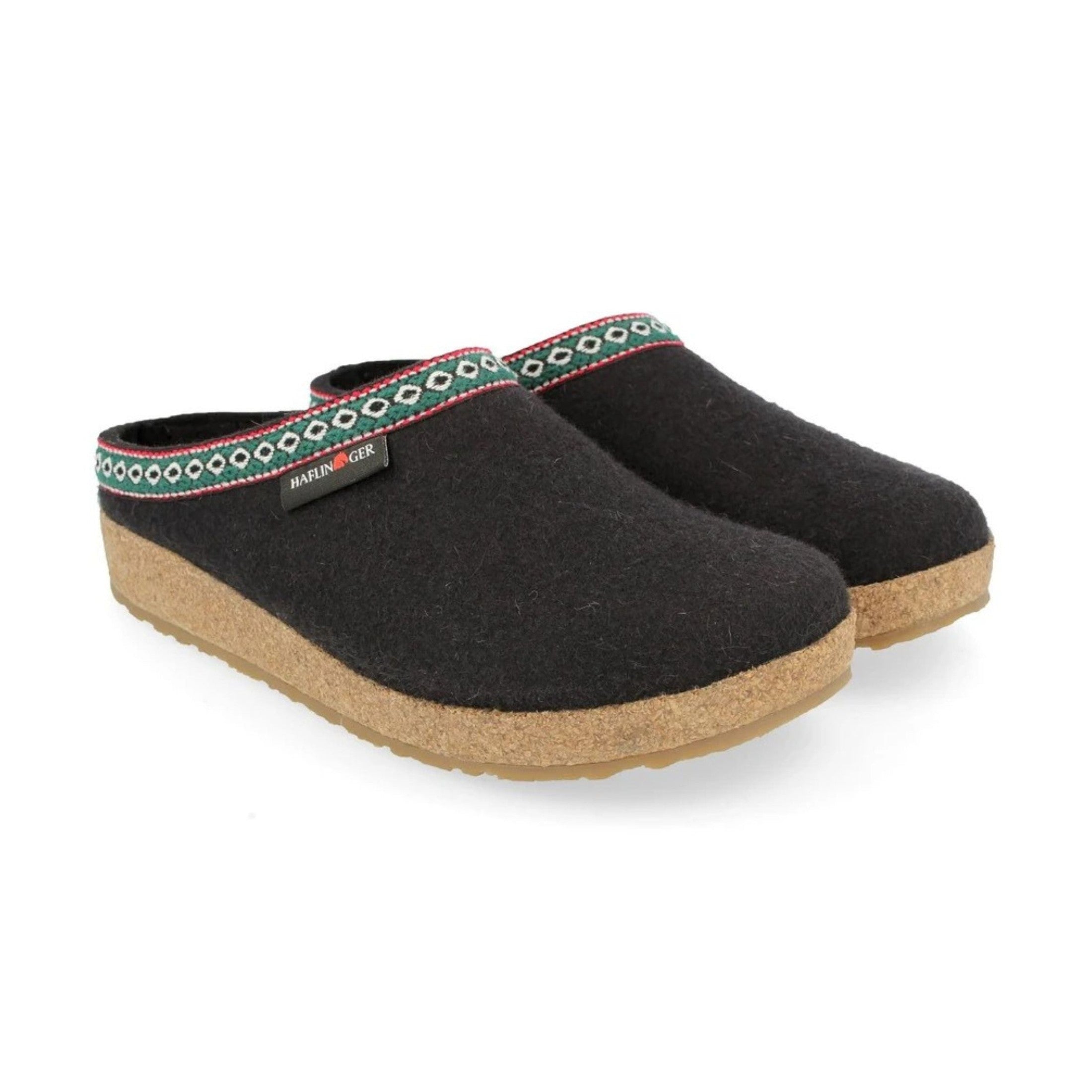 Haflinger Franzl Unisex Sabot In Feltro Di Lana