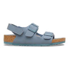 Sandalo Birkenstock Milano Kids bambino vista tre quarti design compatto