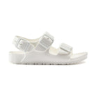 Sandalo Birkenstock Milano Kids EVA bambino impermeabile in gomma con cinturino tallone vista laterale