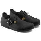 Pelle nabuk oliata senza cuciture taglio vivo con sfumature naturali Birkenstock London