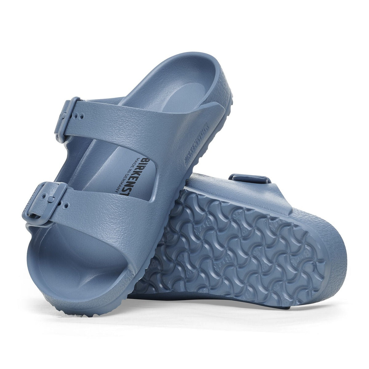 Birkenstock Arizona Kids EVA sandalo bambino azzurro con suola a vista