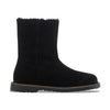 Stivaletto Birkenstock Uppsala Zip Shearling donna in pelle scamosciata con cerniera laterale vista laterale