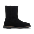 Stivaletto Birkenstock Uppsala Zip Shearling donna in pelle scamosciata con cerniera laterale vista laterale