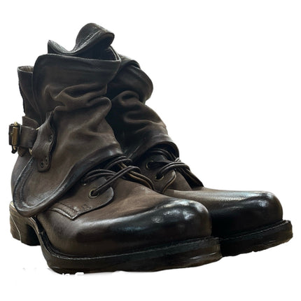 A.S.98 717204 Femme Bottine En Cuir Artisanal Vintage