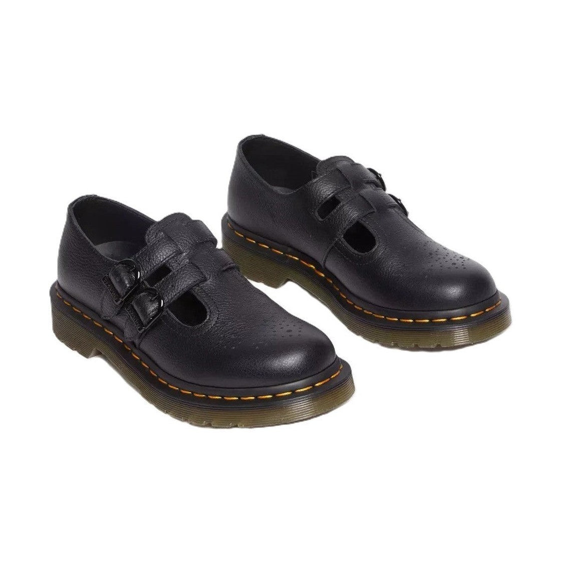 Dr. Martens Mary Jane 8065 Donna Scarpe In Pelle