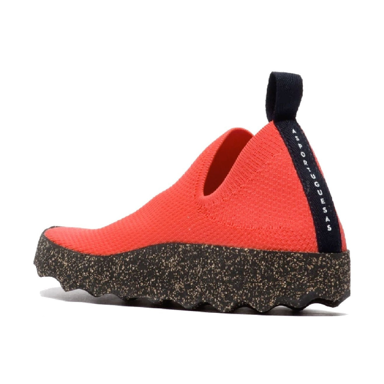 Asportuguesas Care sneaker slip-on unisex in tessuto elastico riciclato — vista etichetta interna