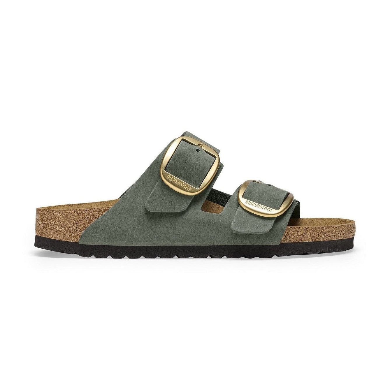 Plantare Semi-Exquisit rivestito in pelle liscia coordinata Birkenstock Arizona Big Buckle