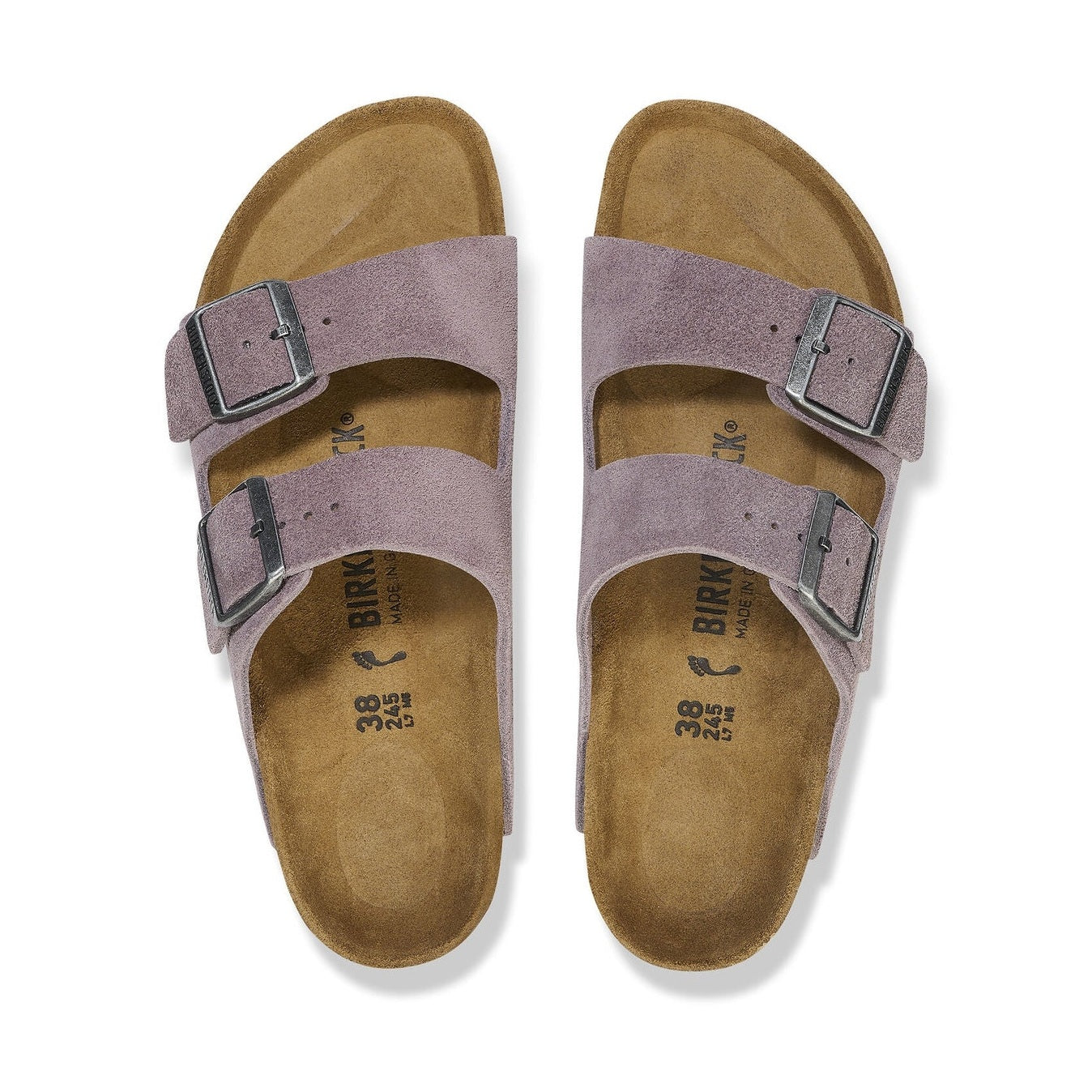 Suola EVA ammortizzante con pattern antiscivolo Birkenstock Arizona donna