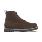 Stivaletto Birkenstock Highwood Lace Mid uomo in pelle naturale con lacci e profilo sughero vista laterale