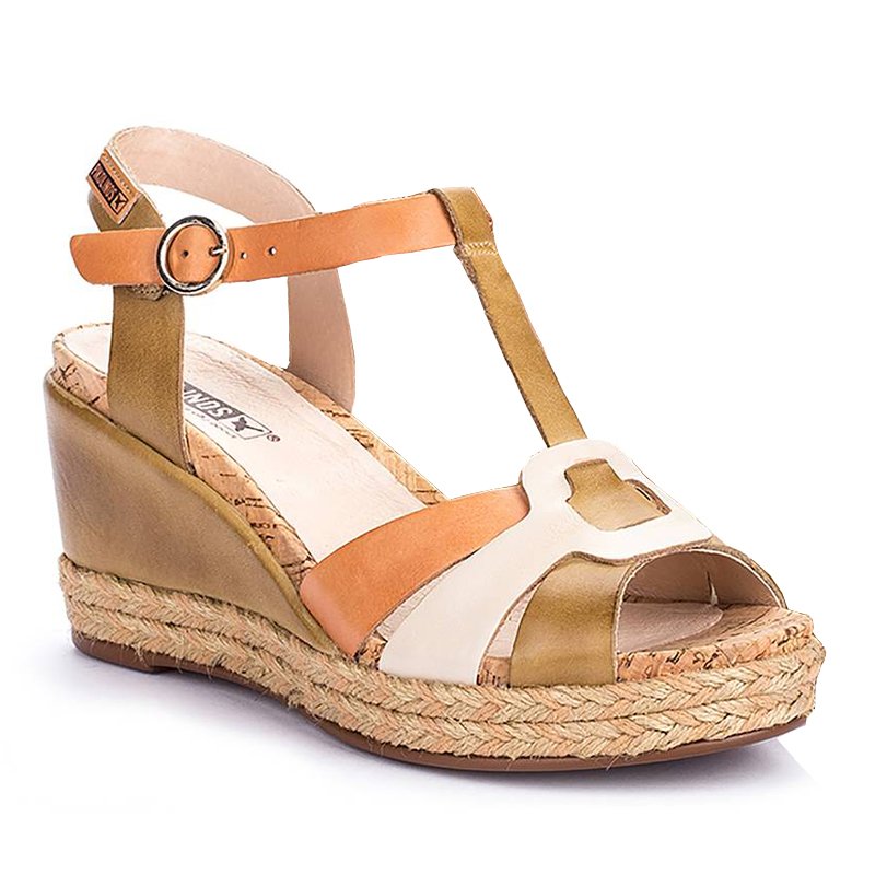 Sandali da donna con zeppa PIKOLINOS - Mojacar W7R-5802