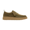 Clarks Polden Moc scarpa stringata uomo in suede e canvas — dettaglio suola