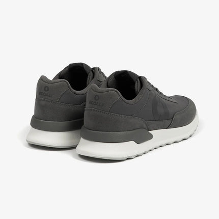 Conde Sneakers Woman tre quarti grigio scuro caviar design minimal vegan