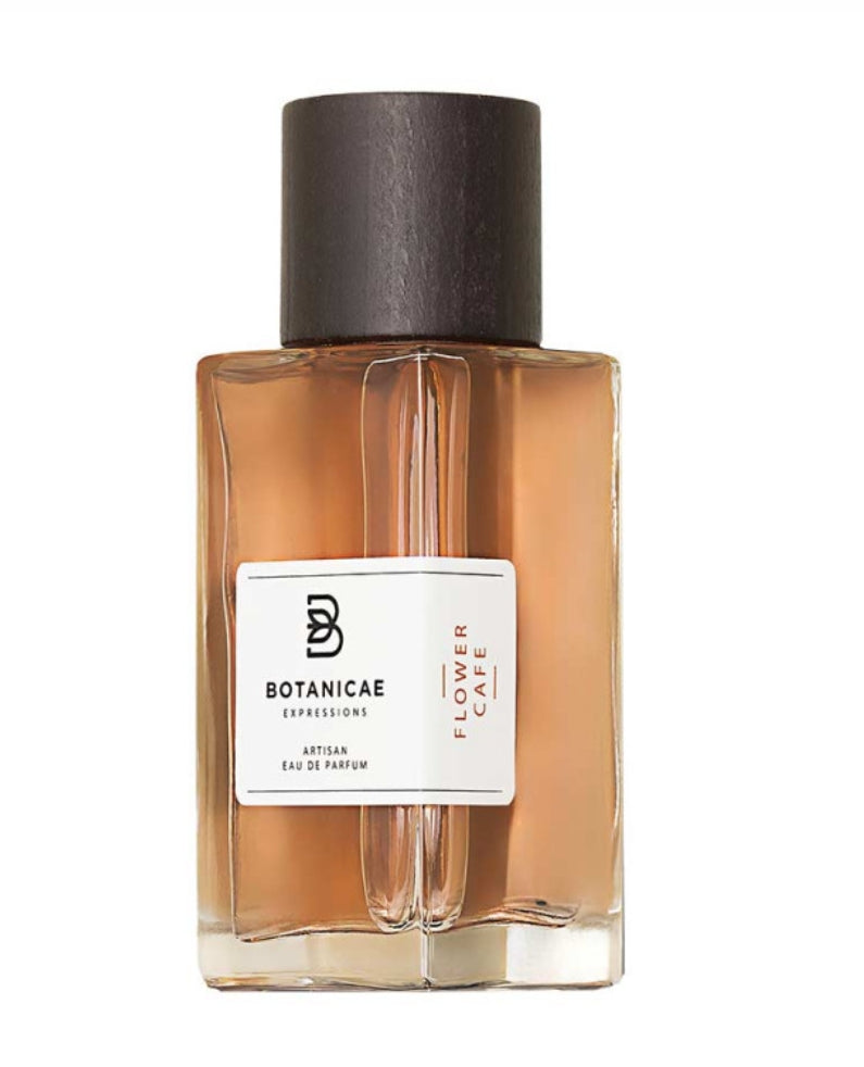 Botanicae Flower Café Eau de Parfum 100ml flacone profumo di nicchia unisex  vista frontale