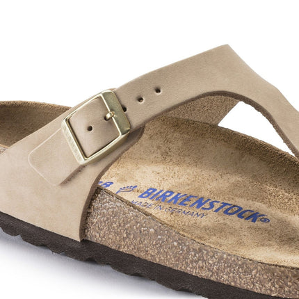 GIZEH (PELLE SOFT) - Sandalo infradito da donna BIRKENSTOCK