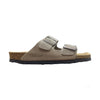 Natuned CH05 Velour sandalo unisex in pelle scamosciata — vista frontale