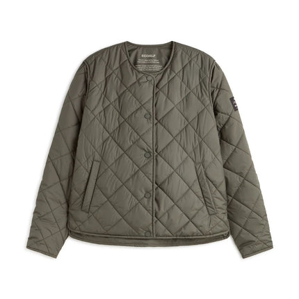 Ecoalf Musa Onion Jacket Women — back view with relaxed fit