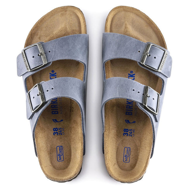 ARIZONA (PELLE SOFT) - Sandalo da donna in pelle BIRKENSTOCK con doppia fascia
