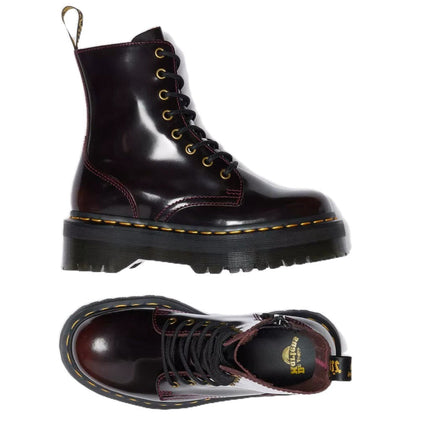 Durable unisex ankle boots with signature yellow stitching – Jadon by Dr. Martens