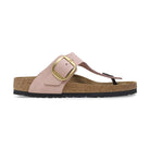 Divaricatore anatomico morbido in pelle Nubuck Birkenstock Gizeh Big Buckle donna