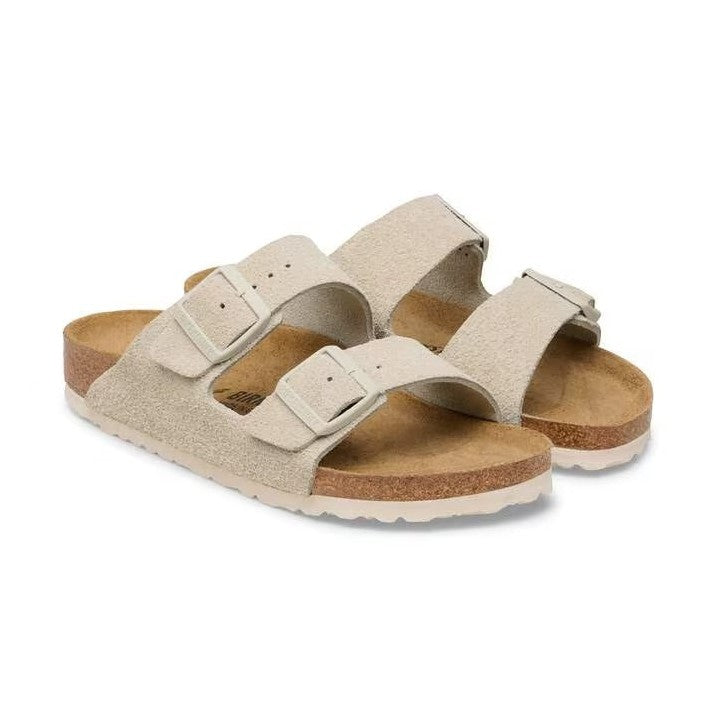 Pelle scamosciata di alta qualità Made in Germany Birkenstock Arizona donna